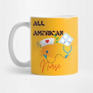 All American nurse Mug